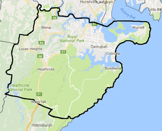 Sutherland Shire Zoning Maps Boat Trailer Impounding – Declared Areas - Office Of Local Government Nsw