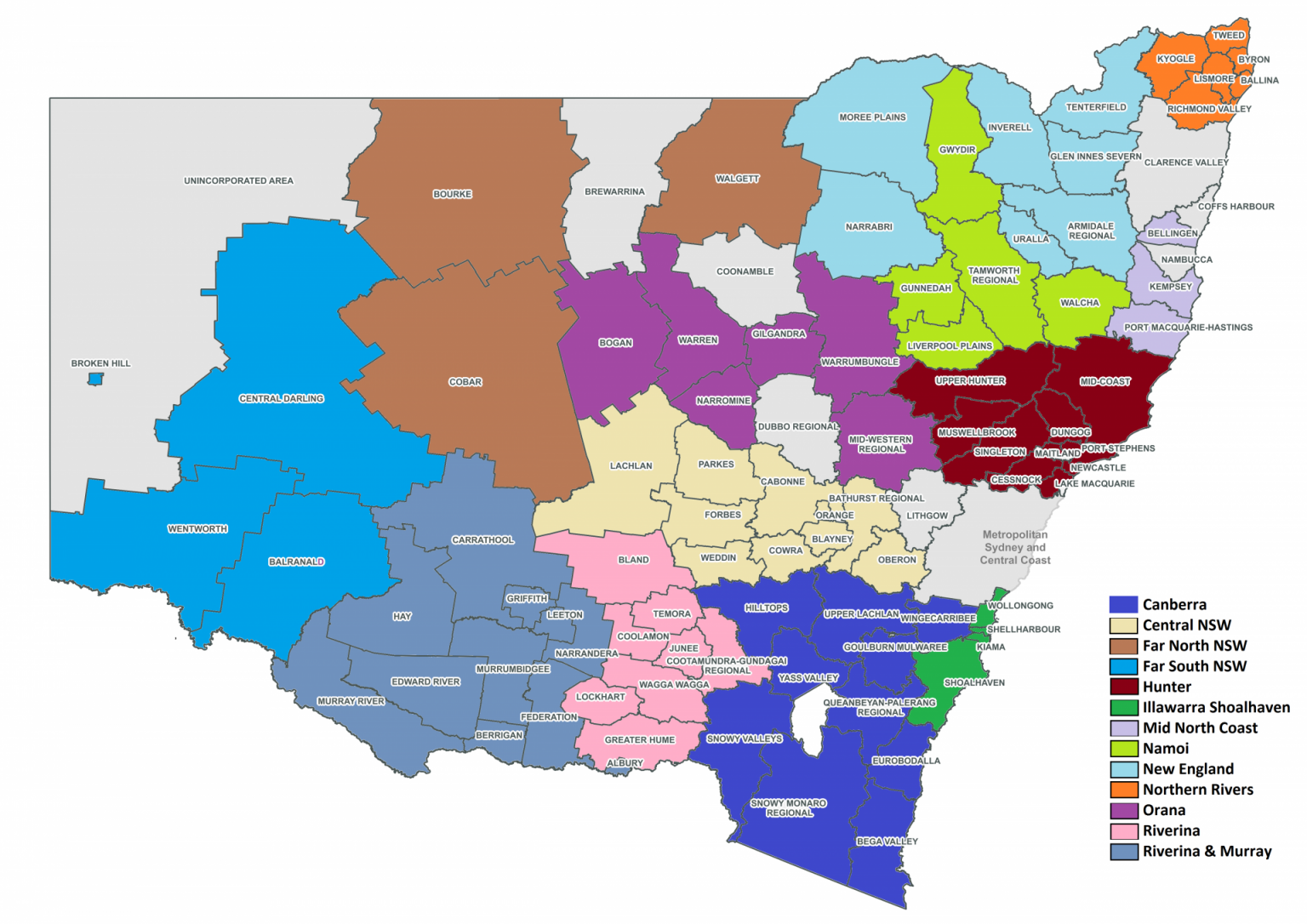 Joint Organisations Office Of Local Government Nsw