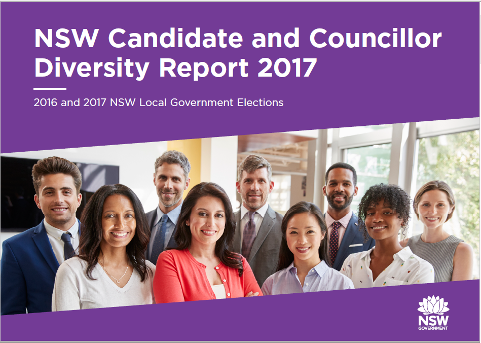 Candidate and Councillor Diversity Report 2017 - Report Cover image